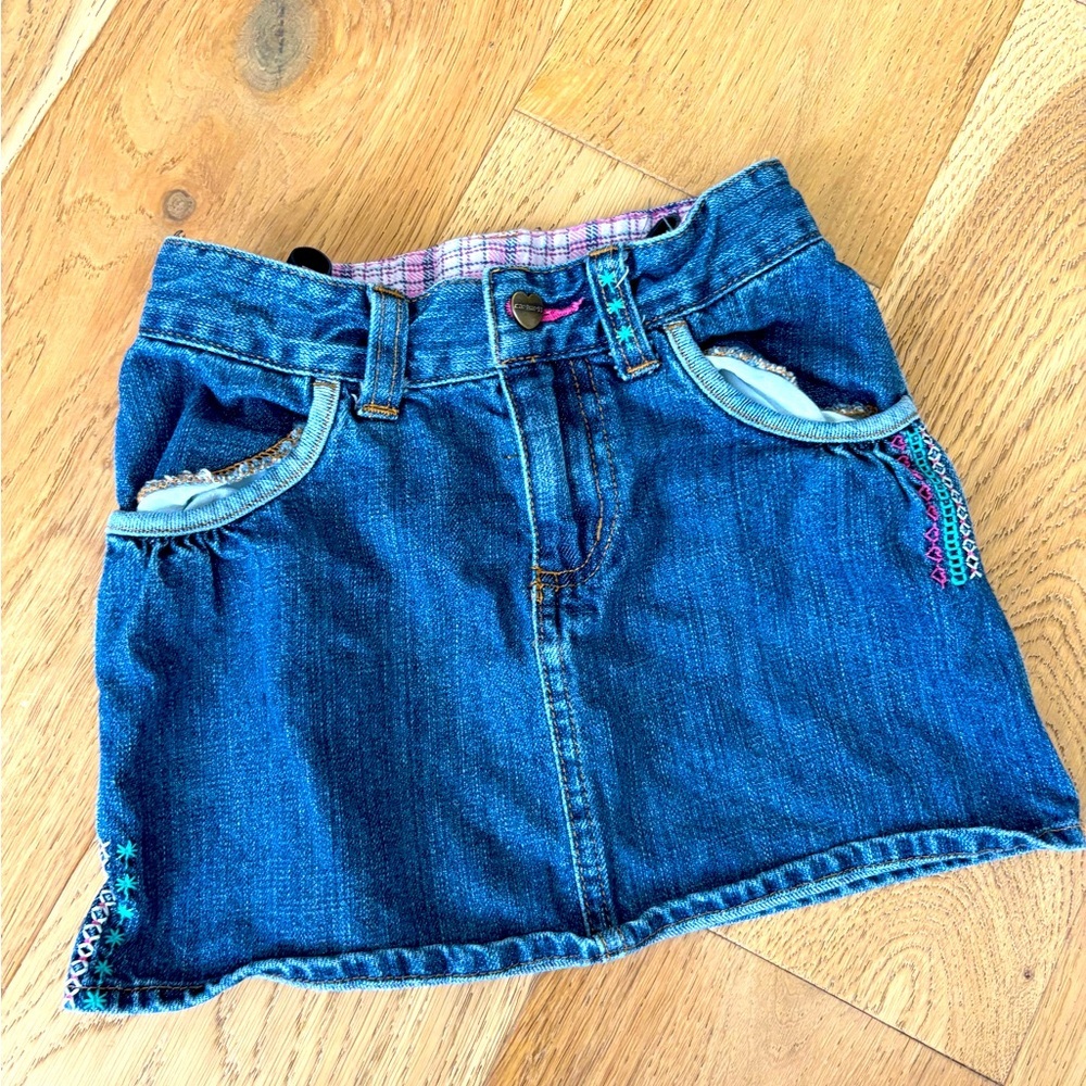 Carhartt denim skirt girls 5t